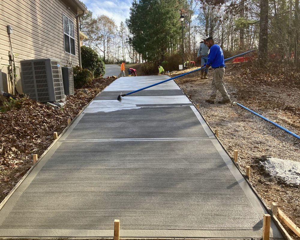 Concrete driveway (2)